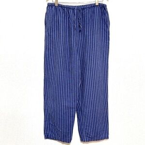 White Stag Woman Blue Stripe LINEN Size L